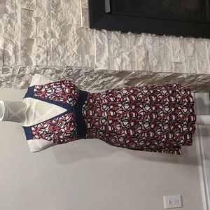 Badgley Mischka Vintage Silk Dress - Size XS -Sleeveless, V-Neck